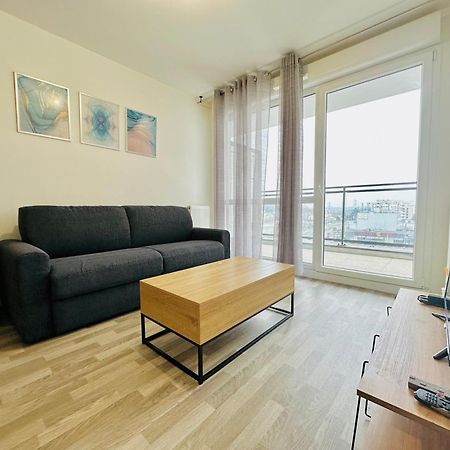 Agreable 2 Pieces Avec Balcon Et Parking Transports By Immo Kit Bnb Sarcelles Dış mekan fotoğraf