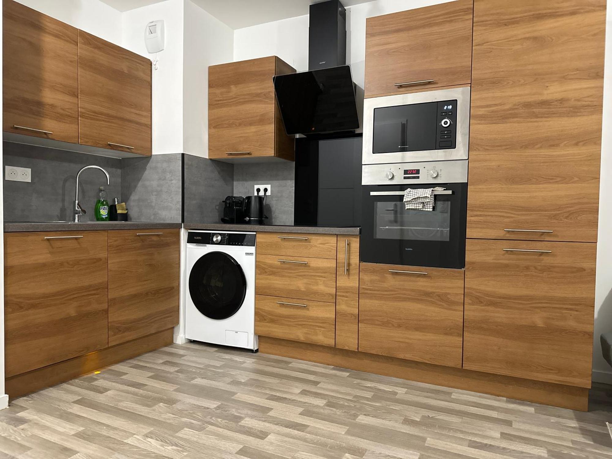 Agreable 2 Pieces Avec Balcon Et Parking Transports By Immo Kit Bnb Sarcelles Dış mekan fotoğraf